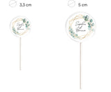 Motivlolli "Hochzeit Eukalyptus"