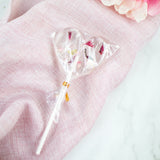 Blütenlolli Herz "Hibiscus Kiss"