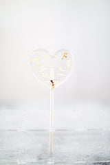 Blütenlolli Herz "Pure Heart"