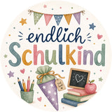 Lolli-Geschenkset Endlich Schulkind – Personalisiert mit Name