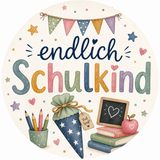 MotivLolli Endlich Schulkind