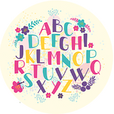 Motivlolli "Alphabet"