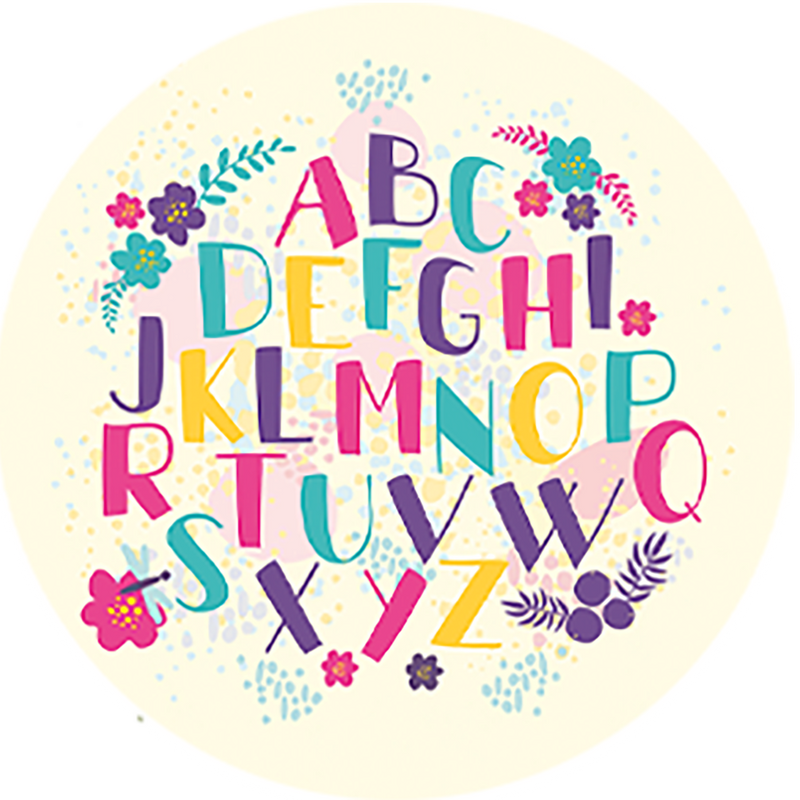 Motivlolli "Alphabet"