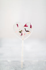 Blütenlolli Herz "Hibiscus Kiss"