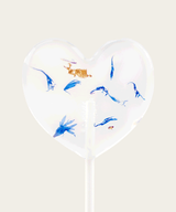 Blütenlolli Herz "Azure Heart"
