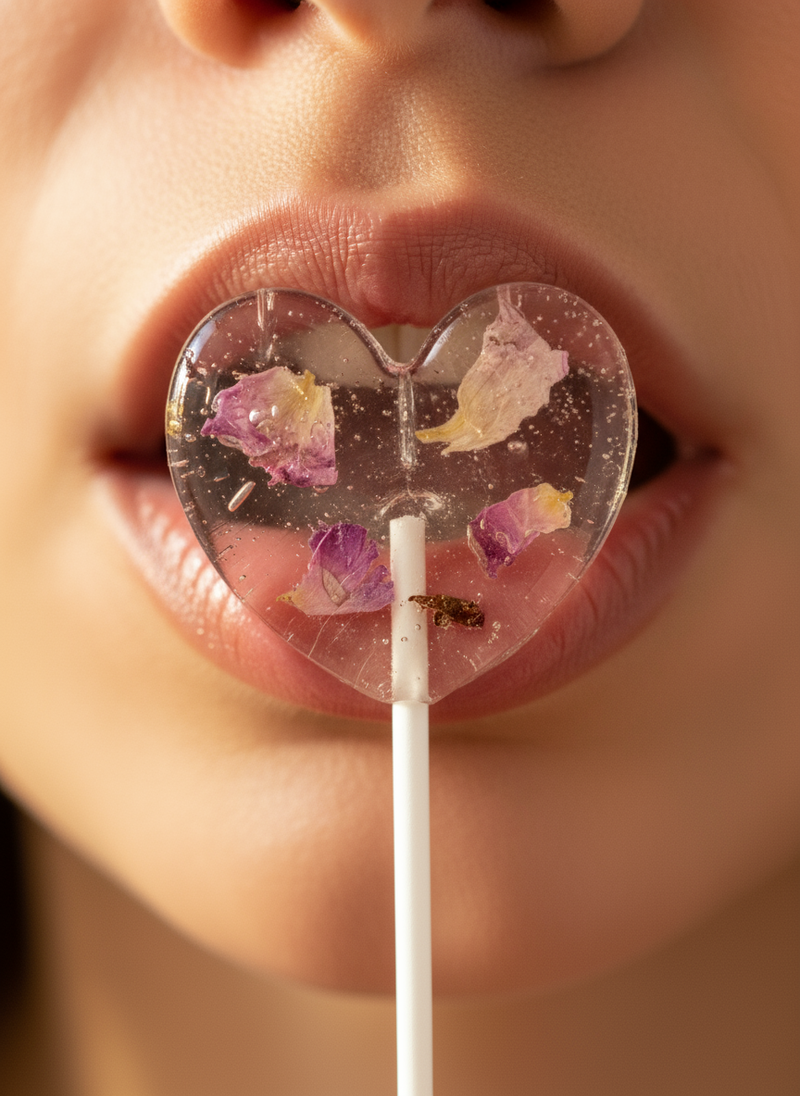 Blütenlolli Herz "Sakura Bloom"