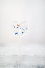 Blütenlolli Herz "Azure Heart"