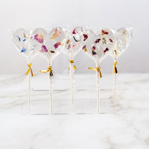 Blütenlolli Herz "Bloom Amour"