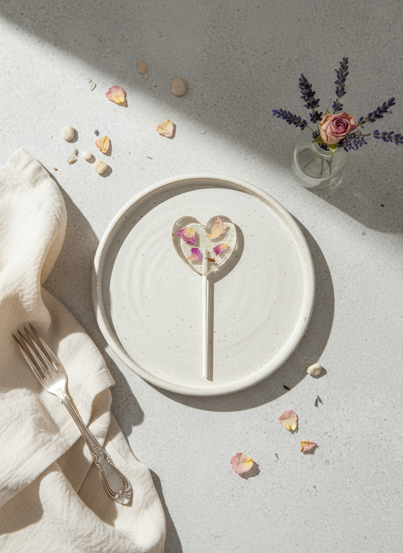 Blütenlolli Herz "Sakura Bloom"