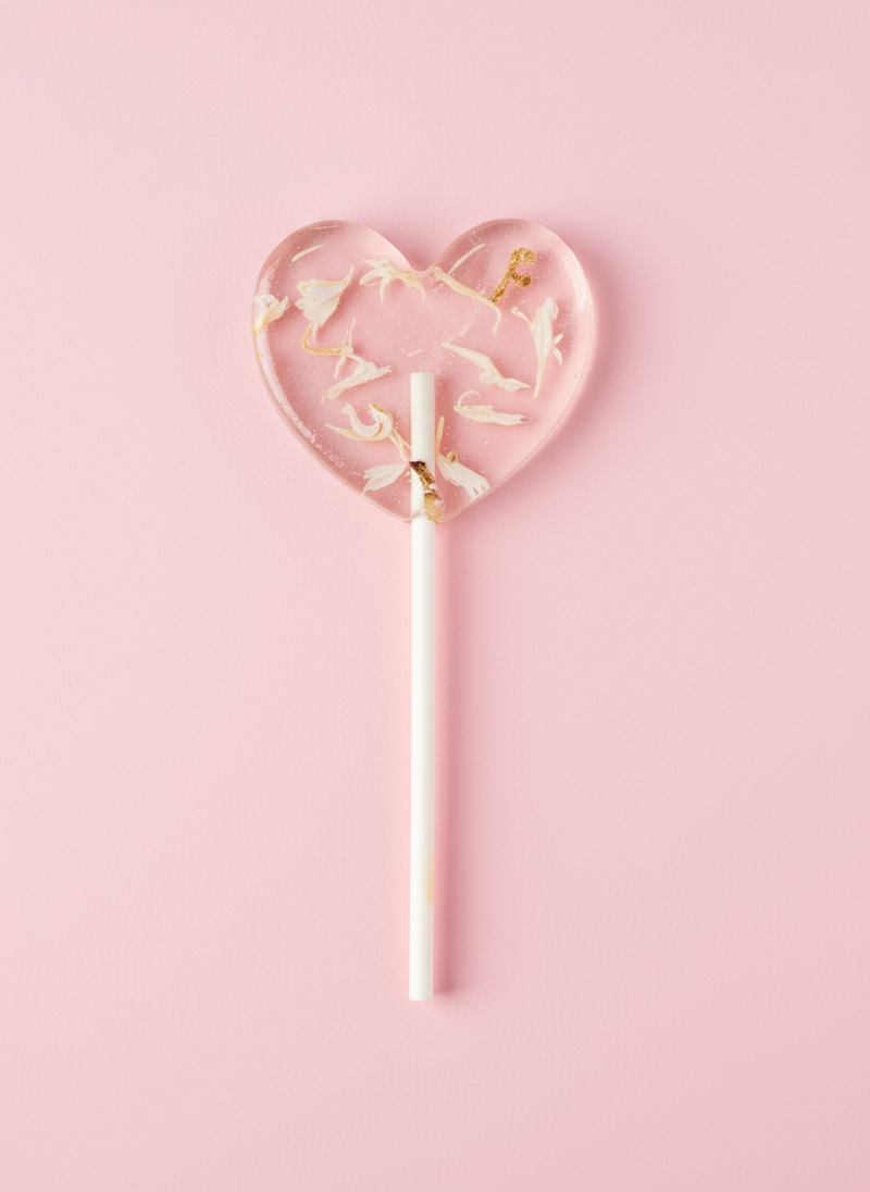 Blütenlolli Herz "Pure Heart"