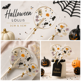 Halloween Lolli mit Streuseln