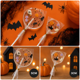 Halloween Lolli mit Streuseln