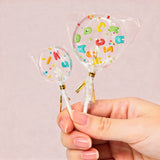 ABC Lolli mit bunten Nonpareilles